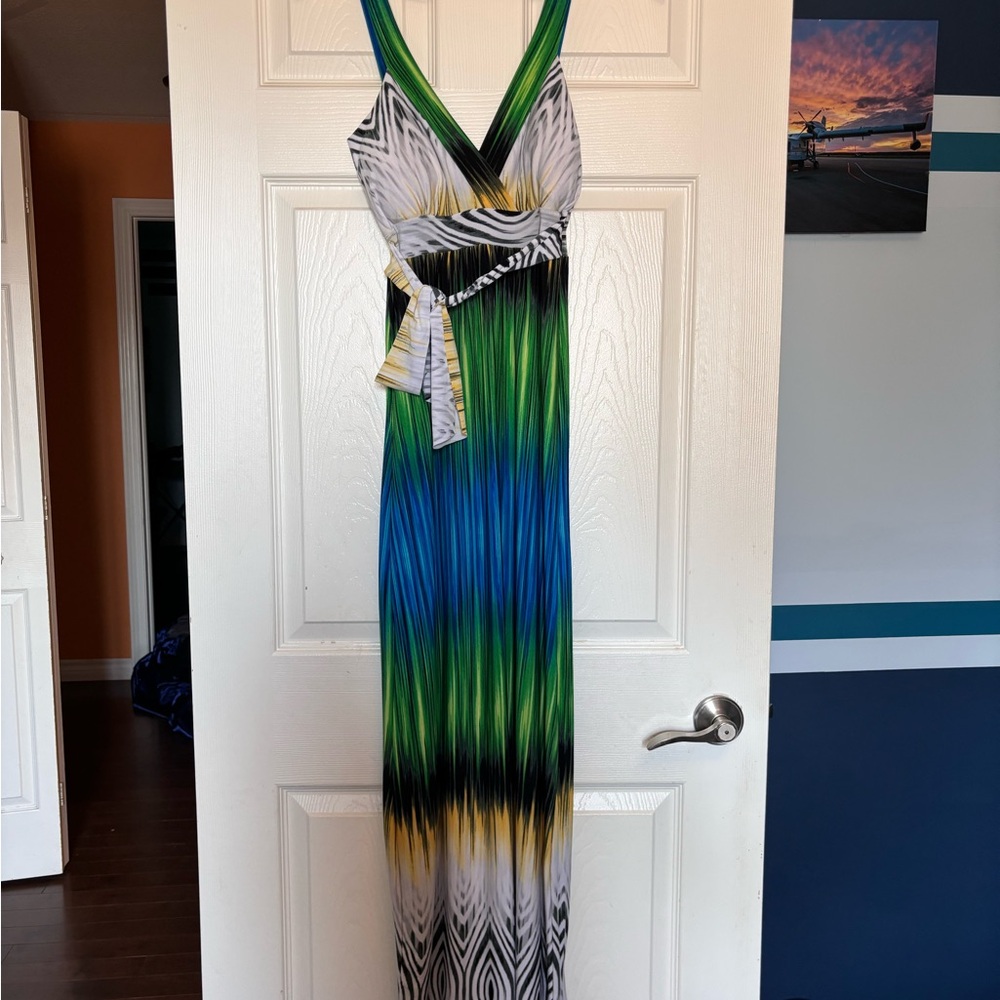 Multicolor Maxi Dress